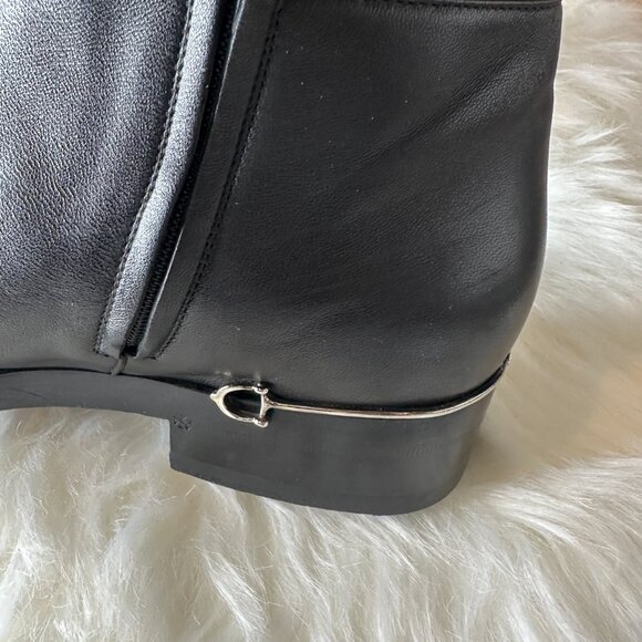 GUCCI KNEE HIGH HORSESHOE BOOTS *NARROW* ✨ AUTHENTIC ✨ - Picture 12 of 13